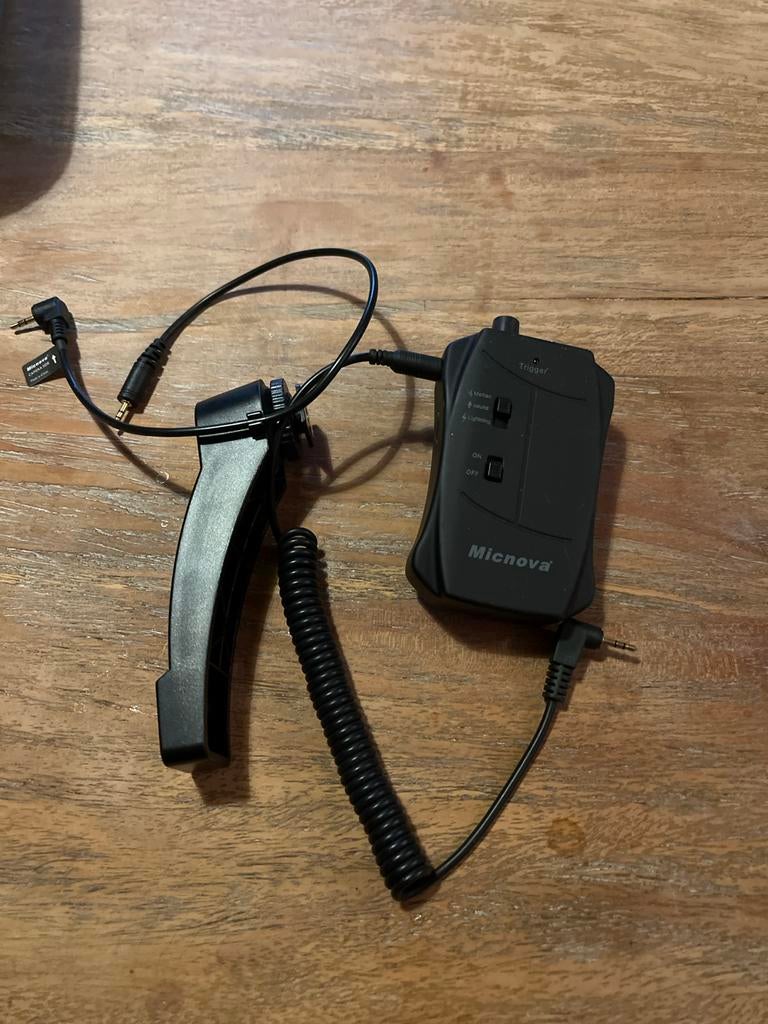 Micnova draadloze flitser trigger set, Ophalen of Verzenden, Gebruikt, Overige merken