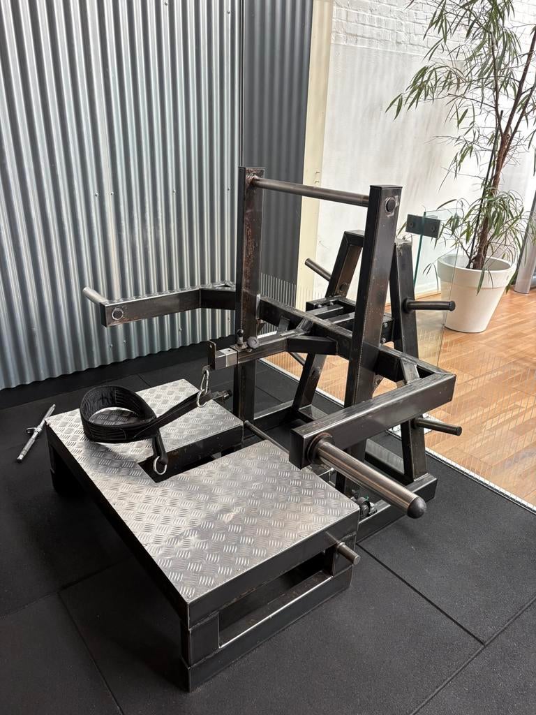 Belt squat fitnessproduce, Sport en Fitness, Fitnessmaterialen, Ophalen of Verzenden, Zo goed als nieuw, Overige typen