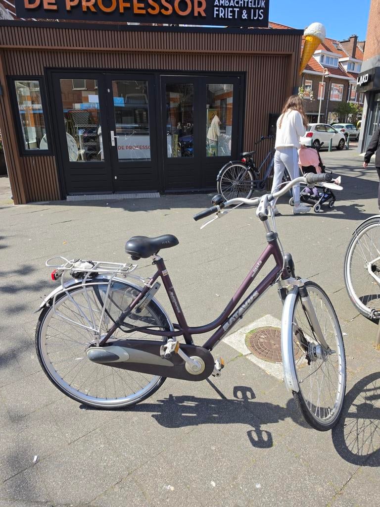 Batavus damesfiets met lage instap, Fietsen en Brommers, Velgrem, Batavus, Ophalen of Verzenden, 53 tot 56 cm