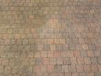 Gratis af te halen: ca. 55m2 koppelstones 10x10cm, Ophalen, Gebruikt, Klinkers, 10 m² of meer
