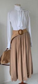 Ballonrok / maxirok in katoen 38 tm 44, Overige kleuren, Verzenden, Nieuw, Purdey pauw