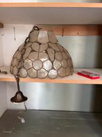 Vintage hanglamp van schelpen, Ophalen, Gebruikt, Overige materialen, Minder dan 50 cm