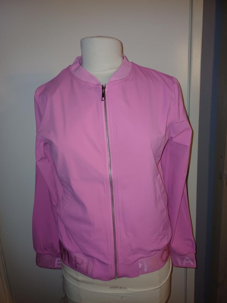 Mi Piace Travel Bomberjack M met logoband Barbie pink, Maat 38/40 (M), Mi piace, Mi Piace, Nieuw