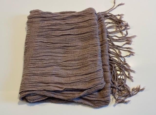Oudroze foulard, Ophalen of Verzenden, Gedragen, Sjaal