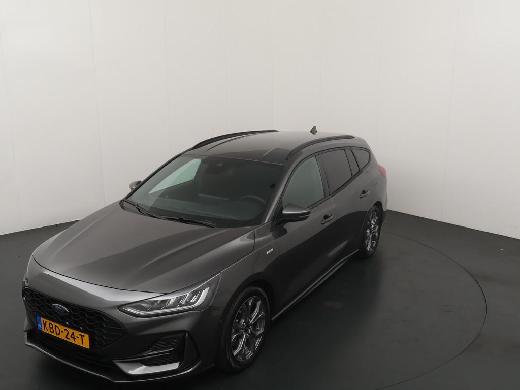 Ford FOCUS Wagon Ecoboost Hybrid 155 pk ST-line | Winter Pac, Stof, Gebruikt, 1404 kg, 155 pk