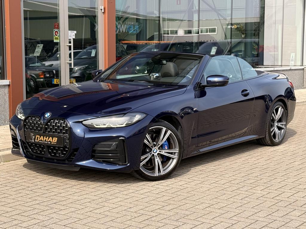 BMW 4 Serie Cabrio M440i xDrive | Head-up | Harman/Kardon |, Auto's, BMW, Gebruikt, Zwart, 4-Serie, Bedrijf