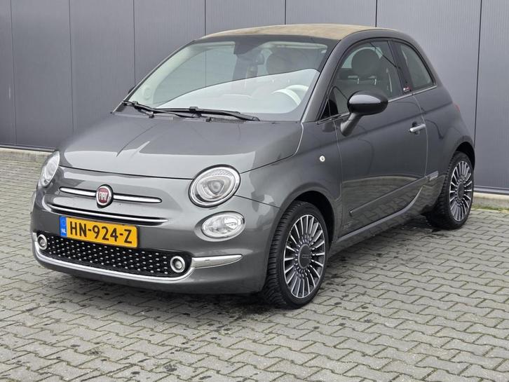 Fiat 500 C 0.9 TwinAir Turbo Society Edition Automaat Nw Apk, Auto's, Fiat, Bedrijf, Te koop, 500C, ABS, Airbags, Airconditioning
