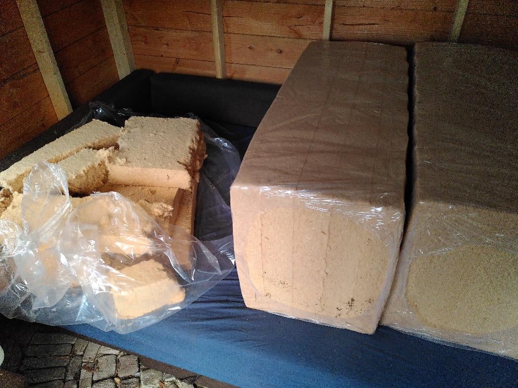 Houtvezelisolatie, Doe-het-zelf en Verbouw, Isolatie en Afdichting, Ophalen, Nieuw, 5 tot 10 m², 8 tot 12 cm