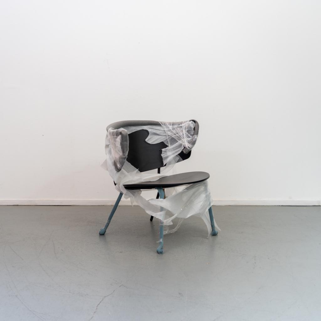 1 Ferm Living  fauteuil Herman Zwart Eiken   Nieuw, Niet ingevuld, Zwart, Niet ingevuld, Nieuw