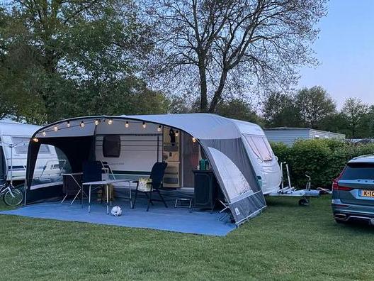 Dorema Mondial boogluifel maat 10, rits defect, Ophalen, Gebruikt