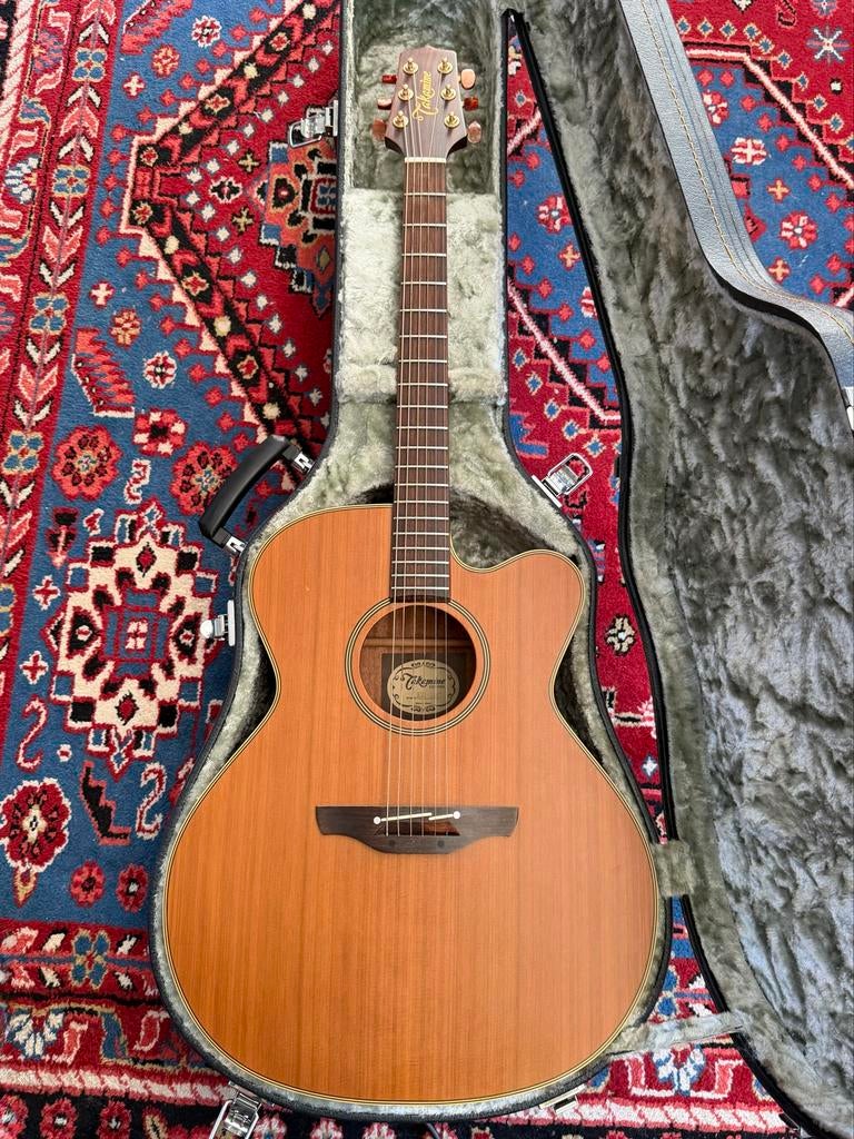 Takamine Western Gitaar EN20-C met ingebouwde voorversterker, Ophalen of Verzenden, Gebruikt, Western- of Steelstringgitaar, Met (piezo-)element