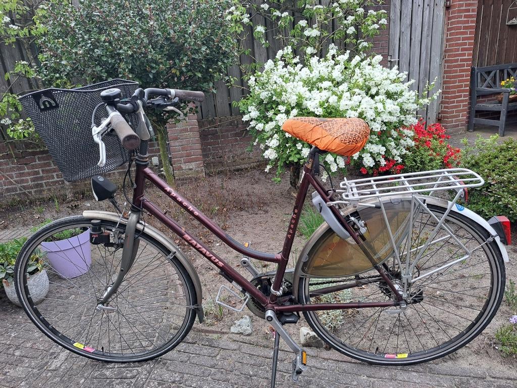 damesfiets, Ophalen, Gebruikt