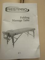 RESTPRO Opvouwbare Massagetafel vip 4 met kruk, Sport en Fitness, Massageproducten, Ophalen, Nieuw, Massagetafel