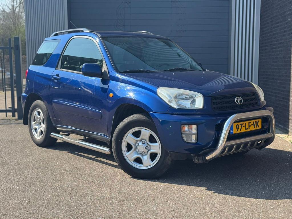 Toyota RAV4 1.8-16V VVT-i Luna, Auto's, Voorwielaandrijving, Gebruikt, 4 cilinders, Blauw