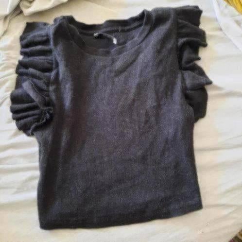 152 shirt zara zwart, Kinderen en Baby's, Kinderkleding | Maat 152, Verzenden, Meisje, Shirt of Longsleeve