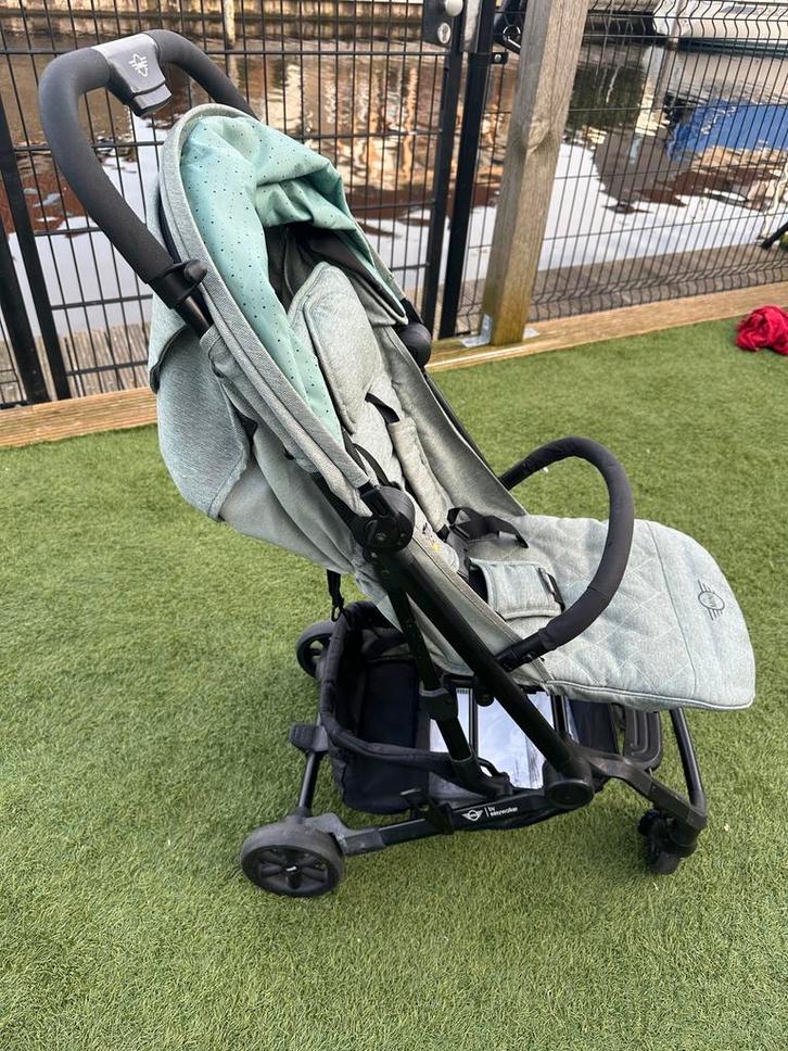 Easywalker Mini XS Buggy - Compact en Lichtgewicht, Kinderen en Baby's, Buggy's, Gebruikt, Overige merken, Regenhoes, Verstelbare rugleuning