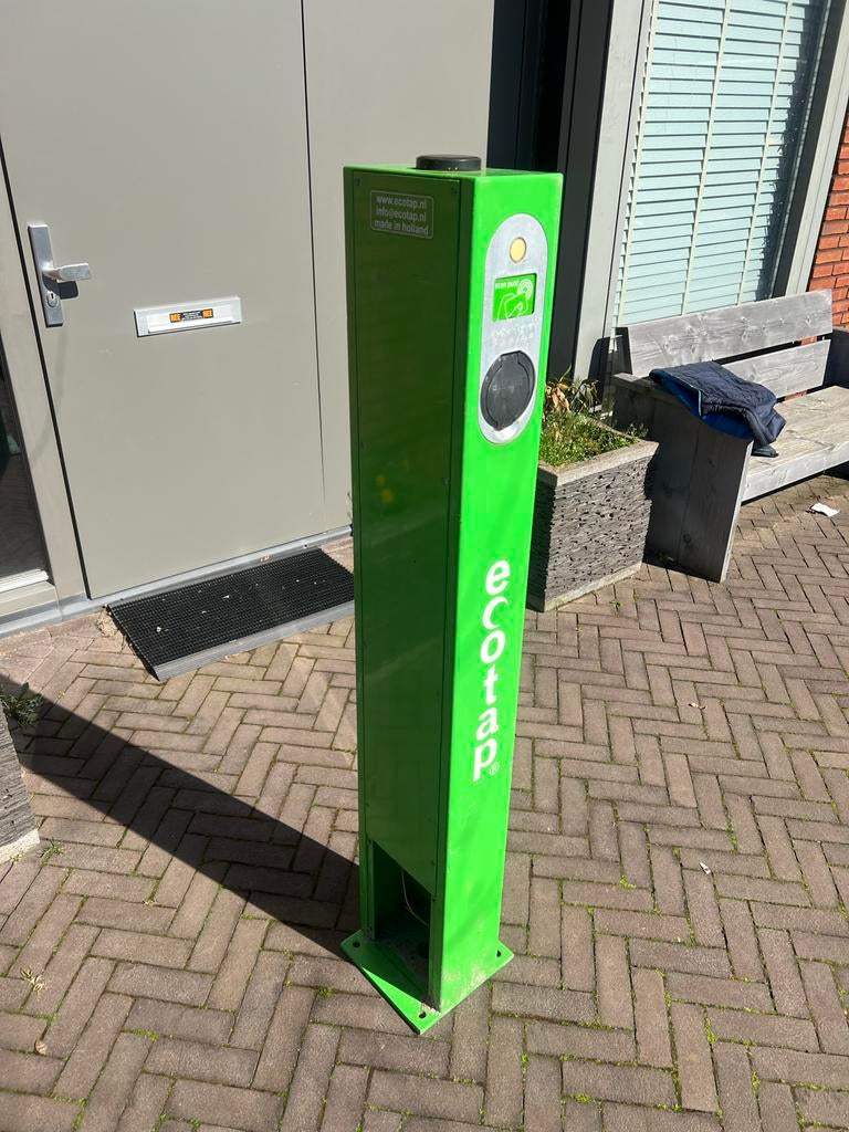Ecotap duo laadpaal, Ophalen, Gebruikt, Laadpaal