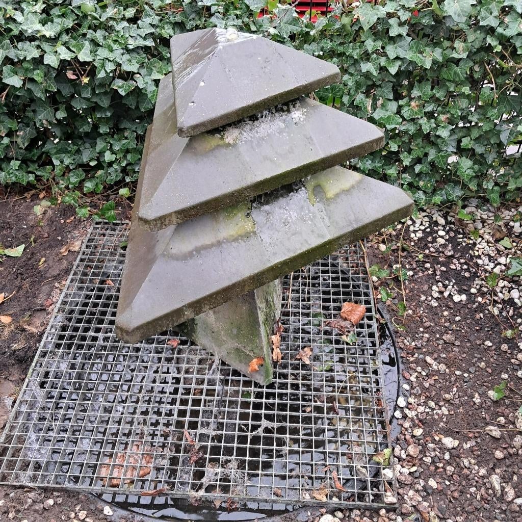 Waterornament, Tuin en Terras, Waterpartijen en Fonteinen, Ophalen of Verzenden, Gebruikt, Beton, Waterornament