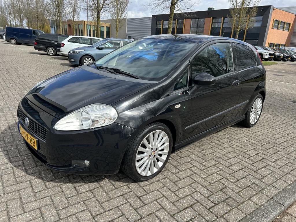 Fiat Grande Punto 1.4 T-Jet Sport 120PK AIRCO CRUISE NAP!, Auto's, Gebruikt, 4 cilinders, Grande Punto, Origineel Nederlands