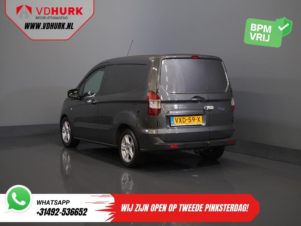 Ford Transit Courier 1.5 TDCI 100 pk Limited Stoelverw/ Voor, Auto's, Bestelauto's, Voorwielaandrijving, Euro 6, Origineel Nederlands