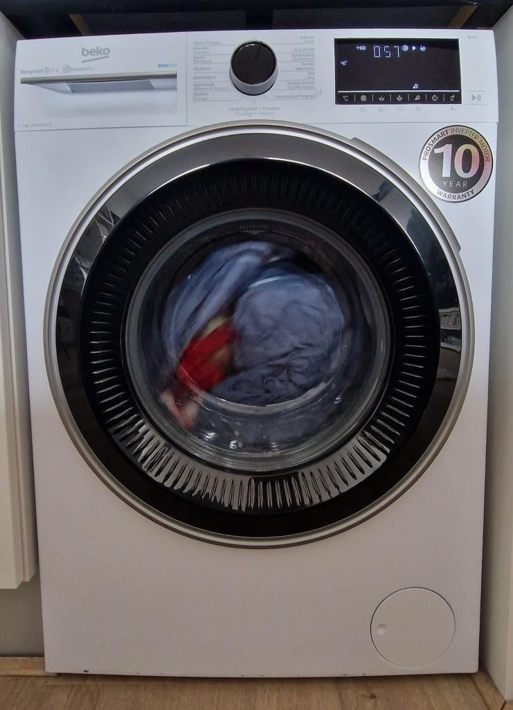 Beko IronFast Wasmachine 7kg – A‑label – Onder garantie, Ophalen, Minder dan 85 cm, Zo goed als nieuw, Voorlader