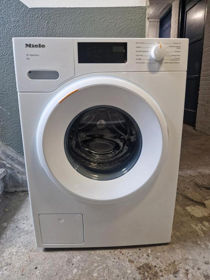 Miele W1 Selection Wasmachine 8kg A+++ 4 jaar oud, Witgoed en Apparatuur, Wasmachines, Zo goed als nieuw, Voorlader, 8 tot 10 kg