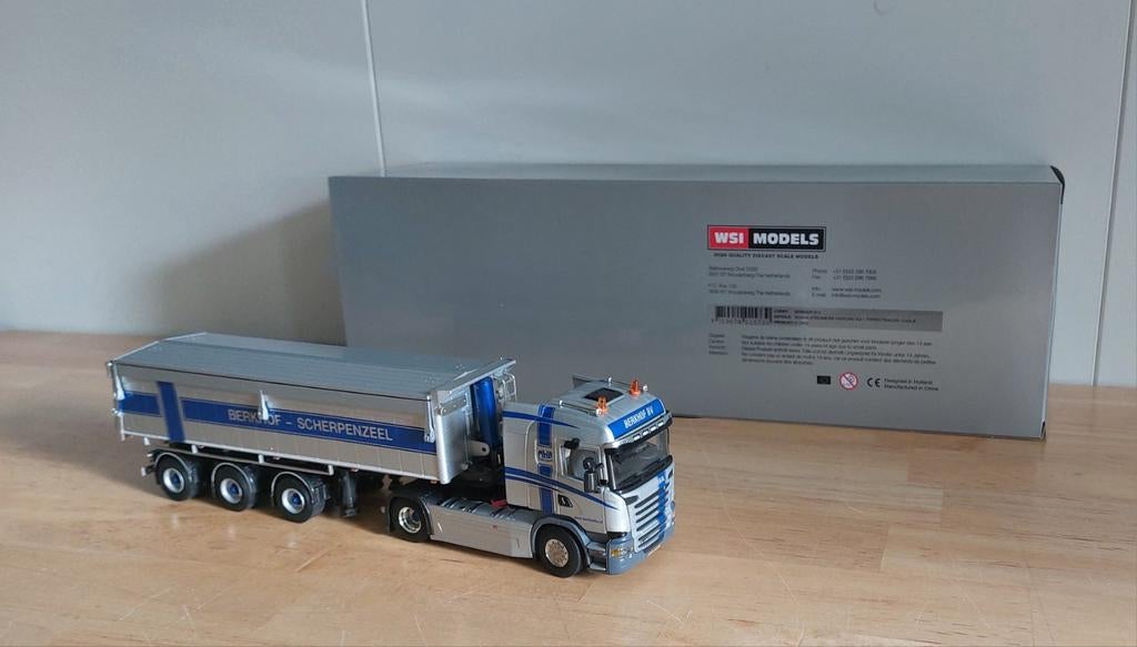 Wsi Scania highline Berkhof Scherpenzeel, Ophalen of Verzenden, Zo goed als nieuw, Bus of Vrachtwagen, Wsi