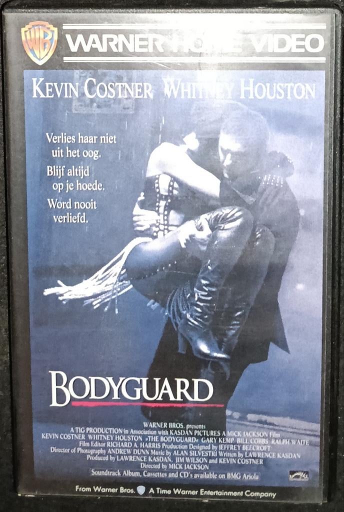 Bodyguard vhs, Alle leeftijden, Ophalen of Verzenden, Zo goed als nieuw