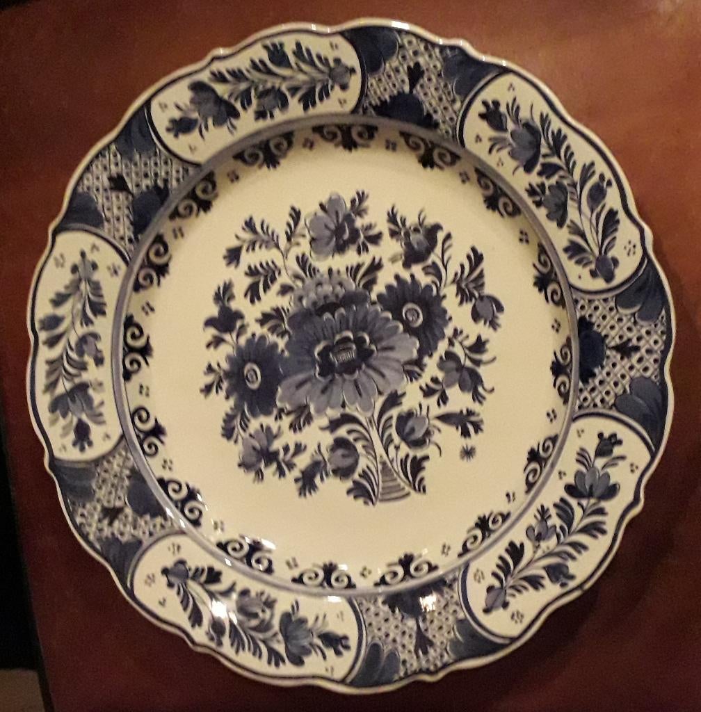 Delfts Blauw bord, Ophalen