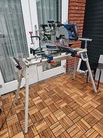 Bosch gcm 8sjl met onderstel gta 2600 afkortzaag zaagmachine, Doe-het-zelf en Verbouw, Gereedschap | Zaagmachines, Ophalen of Verzenden