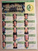 ADO Den Haag handtekeningen kaart promotie jaar, Ophalen of Verzenden, Gebruikt, Overige binnenlandse clubs, Poster, Plaatje of Sticker