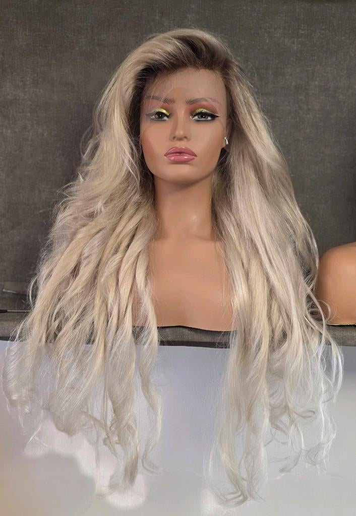 Lace wig echt haar, Ophalen of Verzenden, Nieuw, Pruik of Haarverlenging