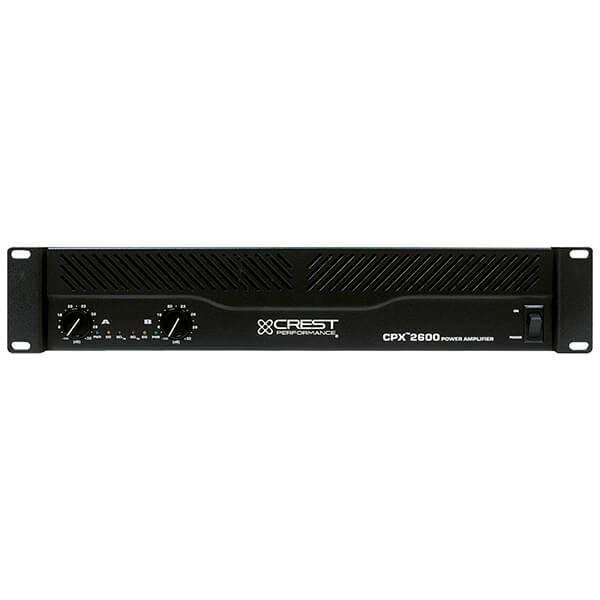 Crest CPX 2600 eindversterker, Audio, Tv en Foto, Versterkers en Receivers, Gebruikt, Stereo, 120 watt of meer, Ophalen of Verzenden