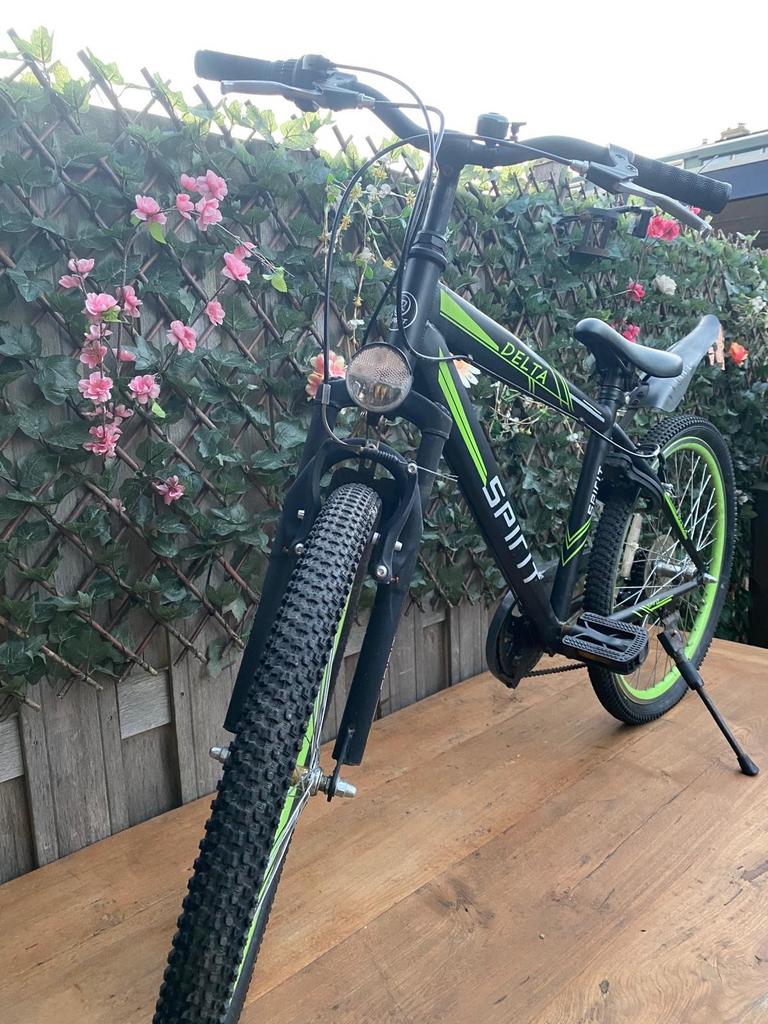Stoere Spirit Delta kinderfiets, 24 inch, incl. fietssleutel, Fietsen en Brommers, Fietsen | Heren | Herenfietsen, Ophalen of Verzenden