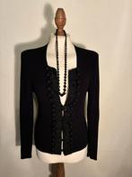 GUSTAV VEST/TRUI BLACK DESIGN, Verzenden, Zo goed als nieuw, Maat 38/40 (M), Zwart