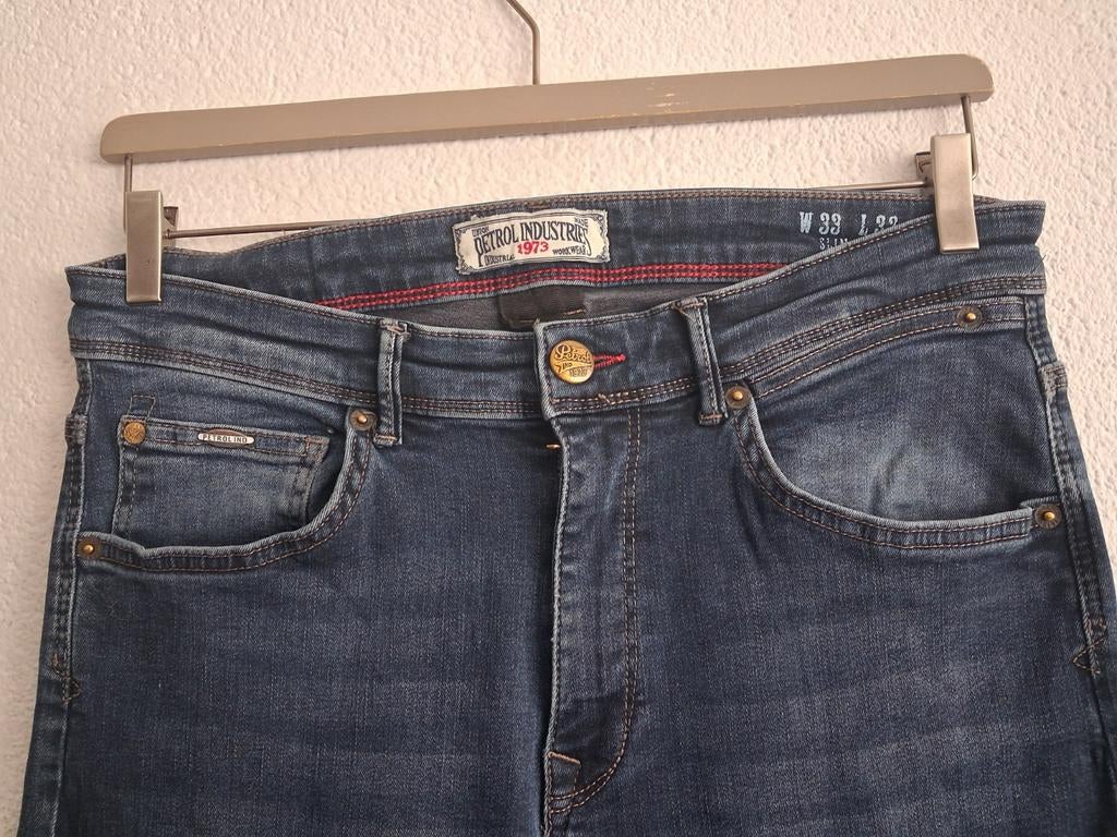 Petrol Industries Jeans W33 L32 - Zo goed als nieuw, Blauw, Ophalen of Verzenden, Zo goed als nieuw, Petrol Industries