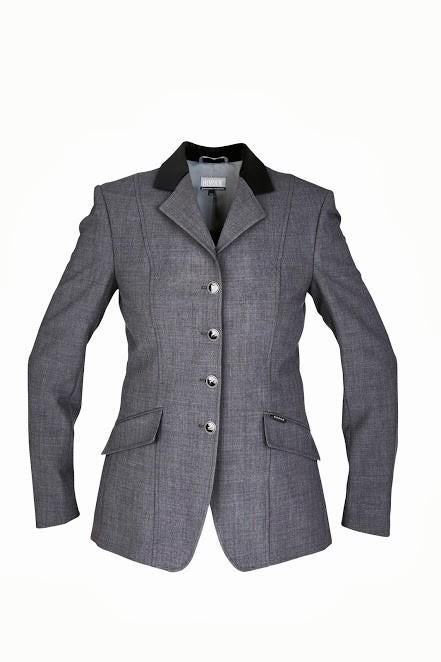 Grijs grey Horka London dames rijjasje maat 40 46 50 en 52, Dressuur, Nieuw, Ophalen of Verzenden, Info@horka.com