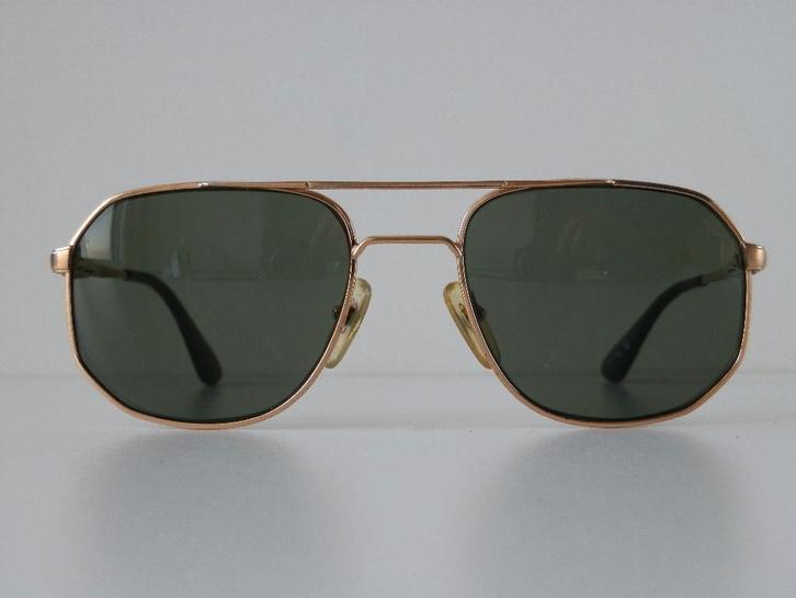 Bug Edgar zonnebril. Vintage. Gouden zonnebril., Sieraden, Tassen en Uiterlijk, Zonnebrillen en Brillen | Heren, Zo goed als nieuw