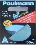 10 matglas halogeen-lampjes 12V 50W, Ophalen, Halogeen, Nieuw, Glas