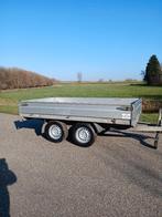 Hapert aanhangwagen plateauwagen,machinetransporter, Ophalen of Verzenden, Zo goed als nieuw