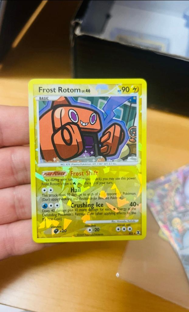 Frost Rotom RT2 Reverse Holo Rising Rivals Pokemon, Verzenden, Zo goed als nieuw, Losse kaart, Foil
