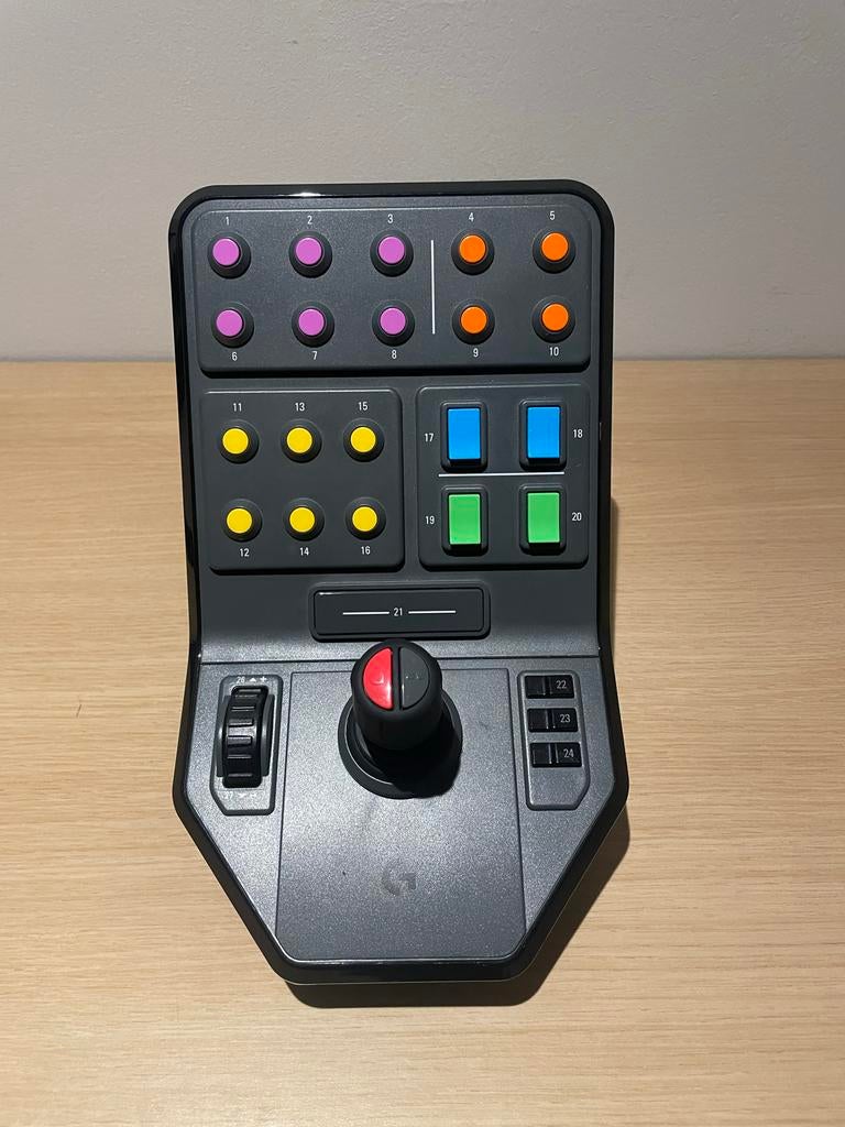 Logitech PC Heavy Equipment Side Panel Controller, Ophalen, Simulatie