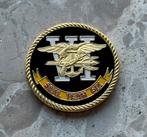 US Navy Seal team six coin, Ophalen of Verzenden, Marine, Amerika, Embleem of Badge