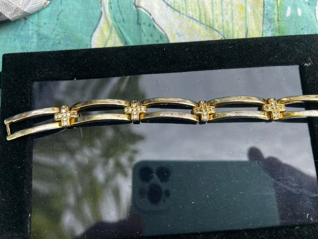 Vintage armbandje, Sieraden, Tassen en Uiterlijk, Armbanden, Ophalen of Verzenden, Zo goed als nieuw