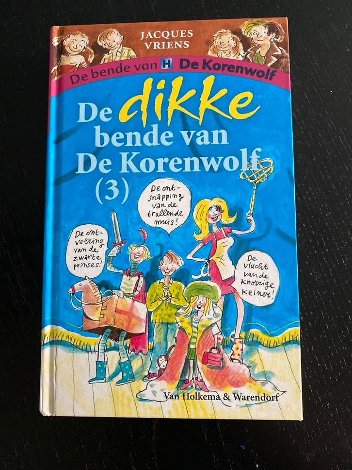 De dikke bende van De Korenwolf (3) - Jacques Vriens, Boeken, Kinderboeken | Jeugd | onder 10 jaar, Gelezen, Fictie algemeen, Ophalen