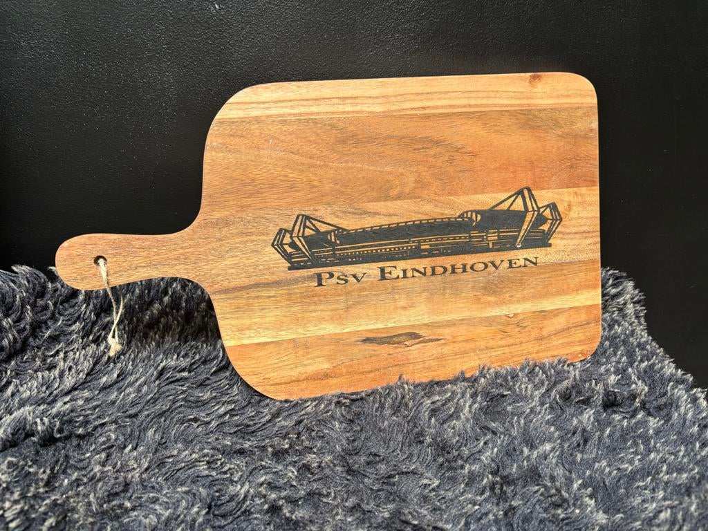 PSV Eindhoven Snij-/serveerplank Hout, Huis en Inrichting, Hout, Snij-/serveerplank, Ophalen of Verzenden, Zo goed als nieuw