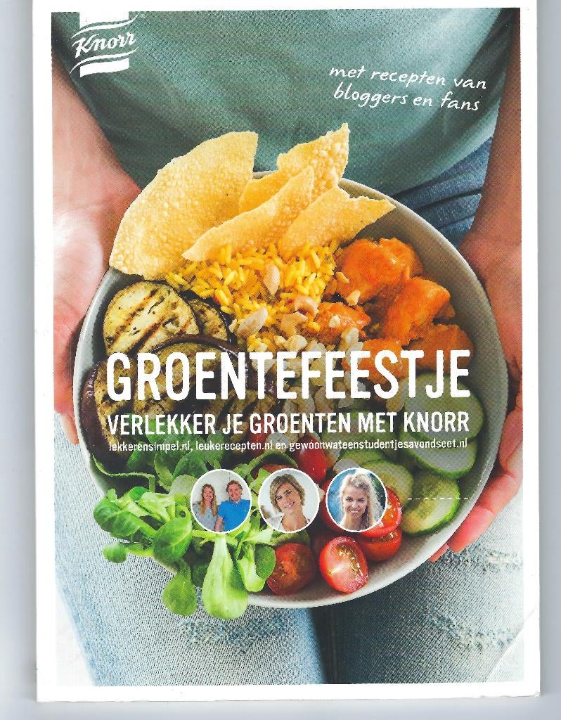 Groentefeestje , verlekker je groenten met Knorr, Ophalen of Verzenden, Zo goed als nieuw, Gezond koken