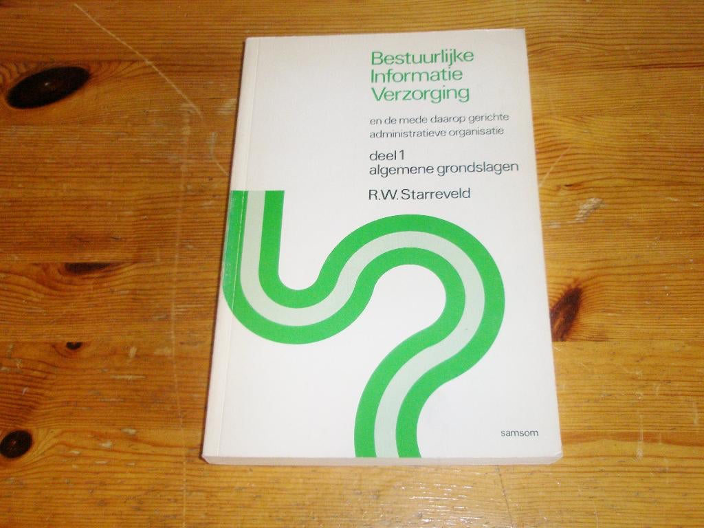 Bestuurlijke Informatieverzorging , dl1 Algemene Grondslagen, Boeken, Informatica en Computer, Gelezen, Overige onderwerpen, Ophalen of Verzenden