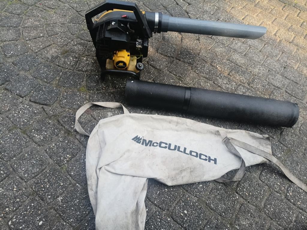 MC culloch bladblazer/ zuiger, Ophalen, Gebruikt, Benzine