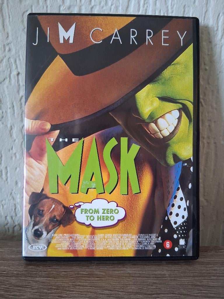 Dvd The Mask, Vanaf 6 jaar, Ophalen of Verzenden, Zo goed als nieuw, Overige genres
